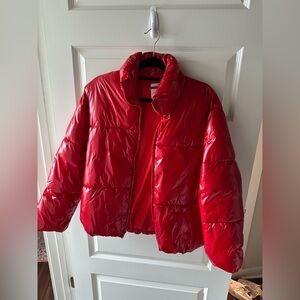Target Red Puffer Jacket